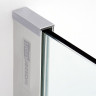 Душевой уголок WASSERKRAFT ALLER BLACK 10H06RBLACK 120x80 см